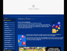 Tablet Screenshot of galaxytoto.info